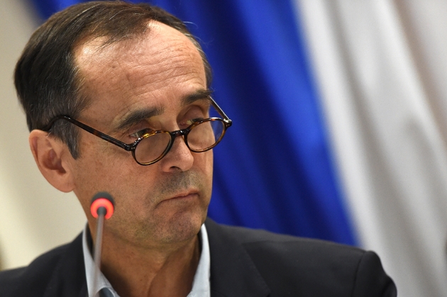 Le maire de Béziers Robert Ménard à Béziers, en France, le 18 octobre 2016