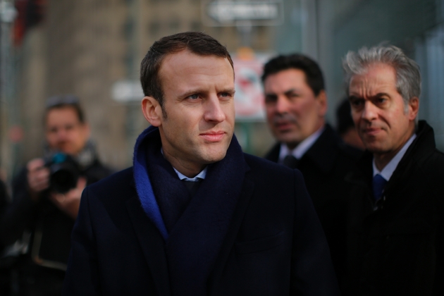 Emmanuel Macron le 6 décembre 2016 à New York