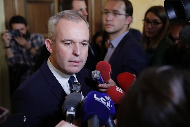 François de Rugy à l'Assemblée nationale le 25 octobre 2017