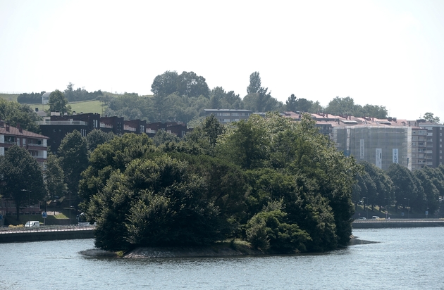 L'île aux Faisans, photo du 10 juillet 2018