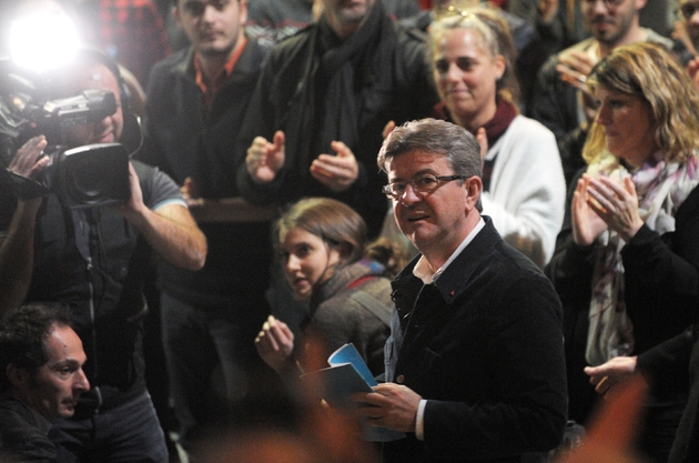 Jean-Luc Melenchon le 28 février 2017 à Brest