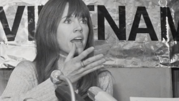Jane Fonda s'oppose à la guerre du Vietnam Capture du documentaire « Jane Fonda, une femme passionnée et passionnante »