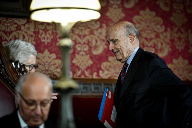 Hearing of the constitutional council in Bordeaux