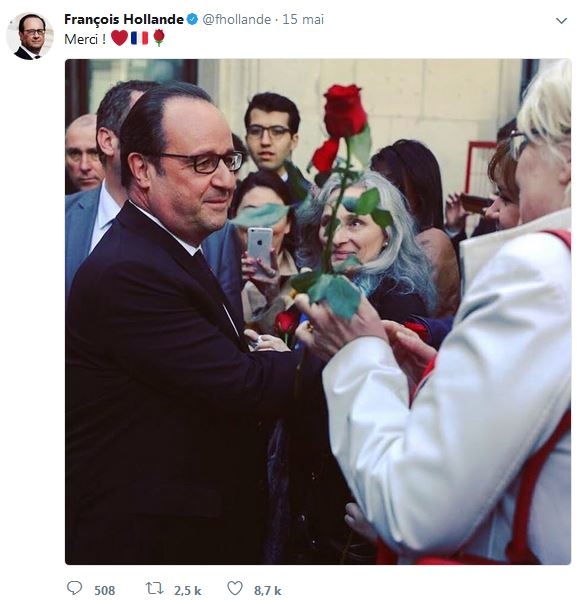 François Hollande départ