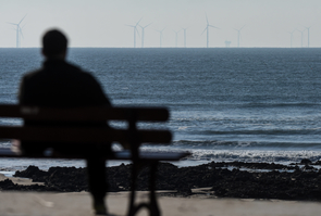 BATZ-SUR-MER : Offshore wind farm.