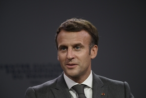 Kigali French President Emmanuel Macron during the inauguration of the 'Francophone cultural centre of Rwanda