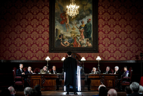 Hearing of the constitutional council in Bordeaux