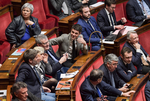 Paris: Deputes lors des questions au gouvernement Assemblee nationale