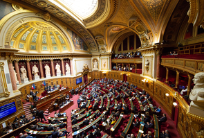 L'hémicycle du Sénat
