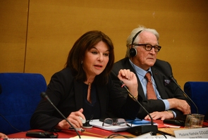 Paris : Colloque de opposition parlementaire ukrainnienne au senat francais