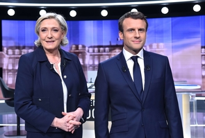 Debat televise du second tour entre Marine Le Pen et Emmanuel Macron