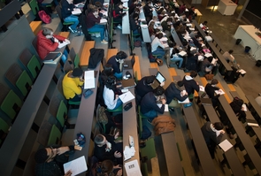 Paris. Sorbonne university , Jussieu campus . 