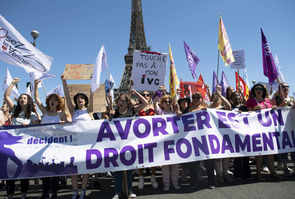 ABORTION RIGHTS PROTEST IN PARIS