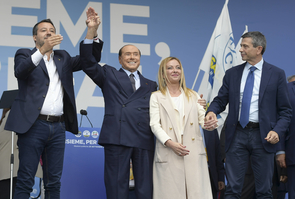 Comizio chiusura campagna elettorale del centro destra in Rome, Italy - 22 Sept 2022